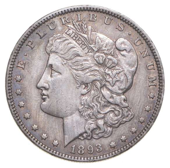 1893 Morgan Silver Dollar