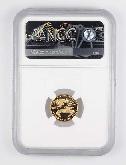 PF70 UCAM 1992-P $5 American Gold Eagle - 1/10 Oz. Fine Gold - NGC
