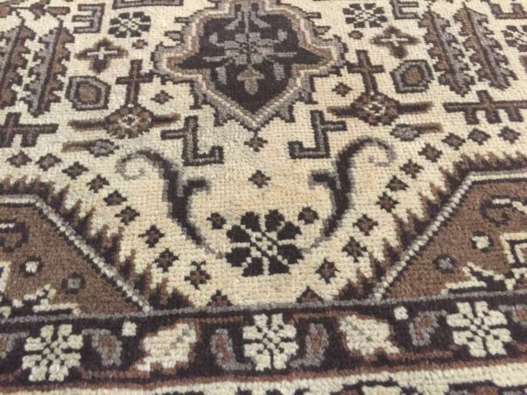 VINTAGE PERSIAN TABRIZ RUG 4.5x6.2
