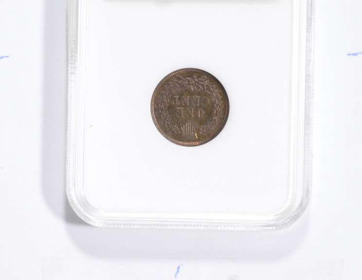 PF65 BN 1880 Indian Head Cent - CAC - Graded NGC