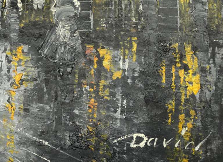 ONE OF A KIND BEAUTIFUL PAINTING ON CANVAS