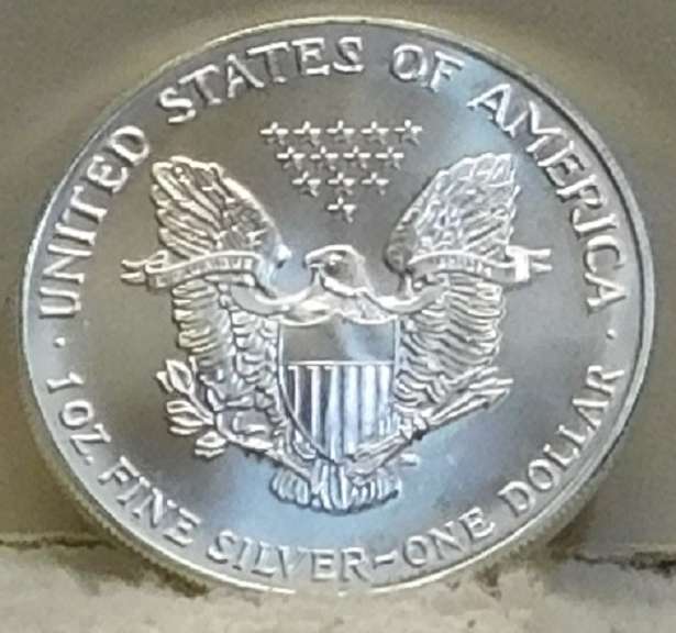 1993 Unc Silver Eagle, 1 oz 999 fine