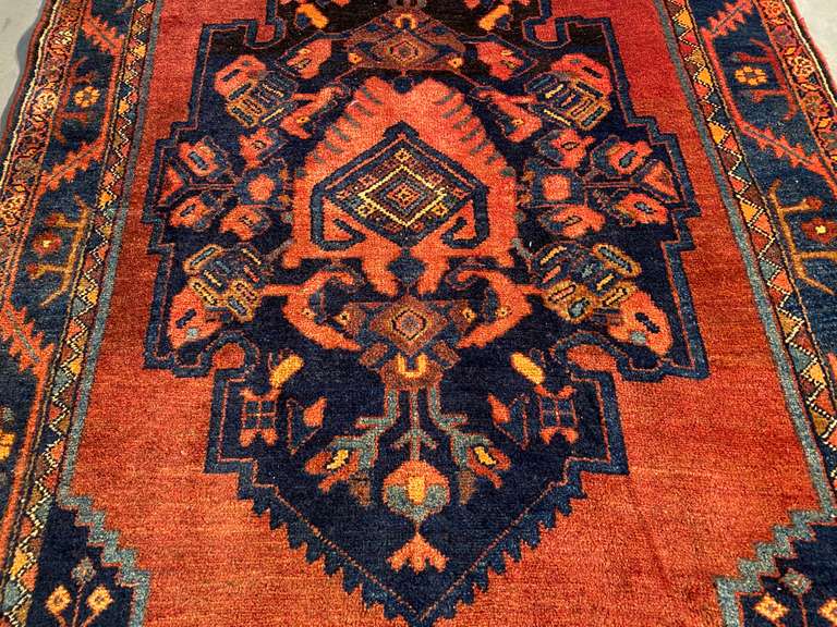 STUNNING PERSIAN VINTAGE RUG 4x8.3