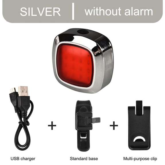 Smart Bike Taillight USB Rechargeable 5 Modes