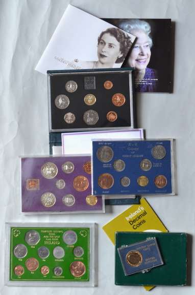 8 Various England and Ireland Sets