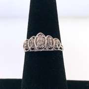 Lovely Tiered 10kt Diamond Ring
