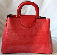 Sexy Red Color Hand Bag by David Jones-Paris