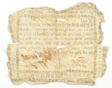 1792 Colonial Virginia 150 Dollars Spanish Milled Note