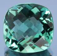 27.07ct top blue green hue created Amethyst
