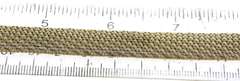 Eye Catching Wide Woven Yellow Gold Bracelet