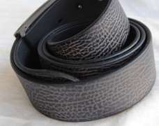 Casual Leather Belt 1 1/2 Inch Wide, Made In Italy