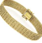 Remarkable Yellow Gold Imperial Villa Bracelet