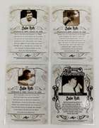 4 Babe Ruth Baseball Cards by Leaf