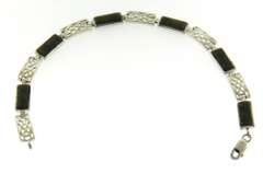 Sterling Silver Gemstone Bracelet