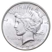 1923-D Peace Silver Dollar