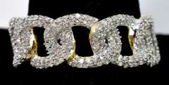 Brand New: Diamond Loop Band Ring in Gold
