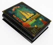 Artist Signed Vintage Handpainted Russian Box