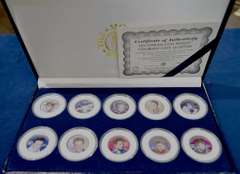 Special 25th Anniversary Edition Elvis Presley Colorized State Quarters