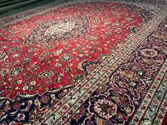 MAGNIFICENT PERSIAN KASHAN RUG 9.7x1