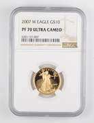 PF70 UCAM 2007-W $10 American Gold Eagle - 1/4 Oz. Fine Gold - NGC