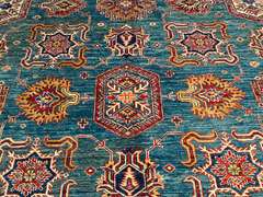 STUNNING FINE SUPER KAZAK RUG 8.9x12