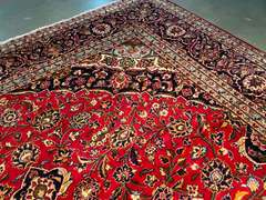 MAGNIFICENT PERSIAN KASHAN RUG 9.7x1