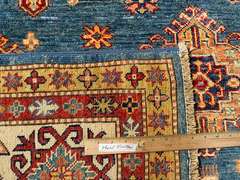 STUNNING FINE SUPER KAZAK RUG 8.7x12.2