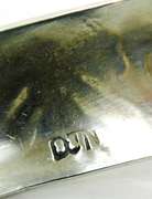 Delvin J. Nelson Navajo Sterling Gemstone Cuff