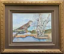 Framed Original Watercolor Painting