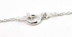 Dazzling Diamond Snowflake Necklace in Sterling Silver