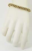 Always Popular 14K Byzantine Bracelet