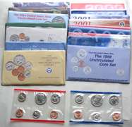 1990-2002 US Mint Sets Complete