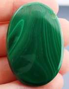 Gorgeous 124.94ct untreated Green Malachite