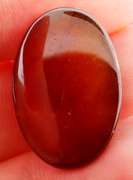 Huge 32.41ct maple red Hessonite Garnet