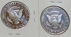 2ea 2001-S Silver 90% PROOF Kennedy Hfs