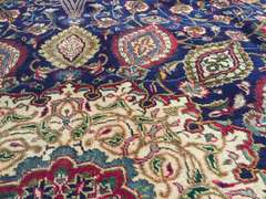 VINTAGE PERSIAN TABRIZ RUG 9.9x13