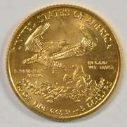 Awesome Gem BU 2011 $5 American Gold Eagle coin