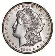 1904-S Morgan Silver Dollar - Near Uncirculated