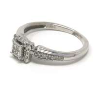 Dazzling White Gold Diamond Engagement Ring