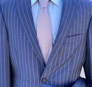 Stylish 2-button Style Comfort Fit Suit, Made in Italy