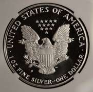 1986-S American Silver Eagle NGC PF69 Ultra Cameo