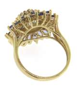 Gorgeous Tanzanite Dome Flower Ring