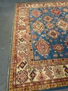 STUNNING FINE SUPER KAZAK RUG 8.7x12.2