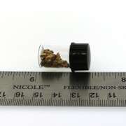 Minature Vial Filled with Pure Gold