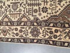 VINTAGE PERSIAN TABRIZ RUG 4.5x6.2