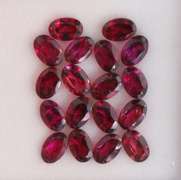 Natural 9.87ct violet Rhodolite Garnet set