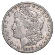 1896-S Morgan Silver Dollar