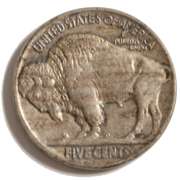 Gem BU 1920 Laminated Planchet Buffalo Nickel