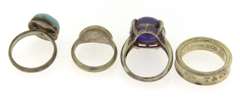 Lot of 4 Rings