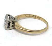 Fancy Yellow Gold Diamond Engagement Ring